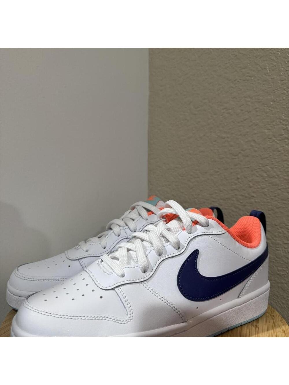 Nike Court Borough Low white trainers